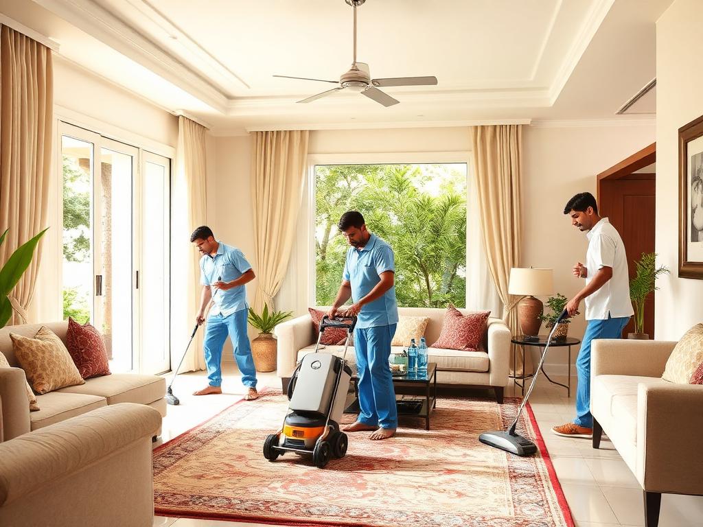Annual Cleaning (AMC) service in a Bengaluru home