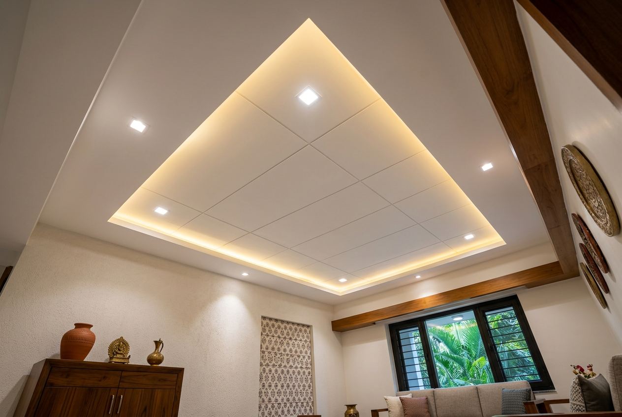 False Ceiling Repair service in a Bengaluru home