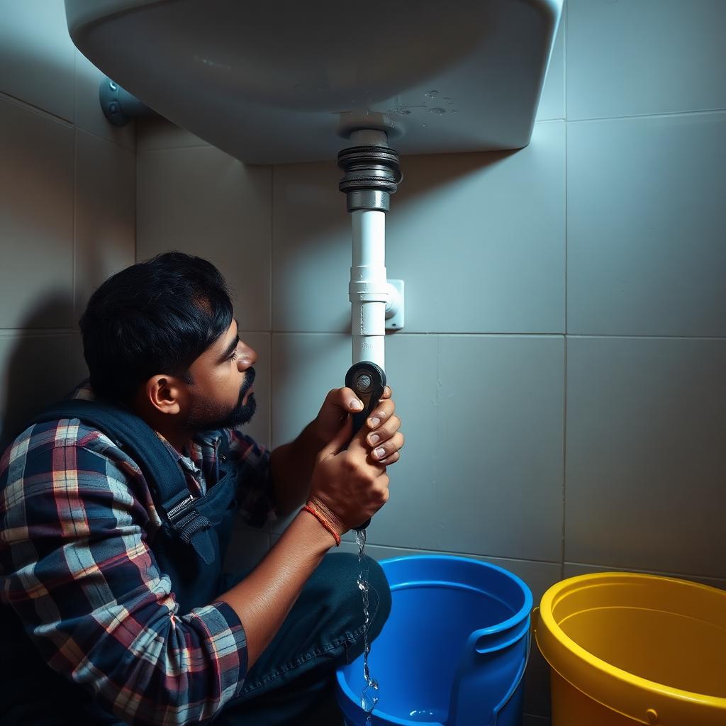Leakage Repair service in a Bengaluru home