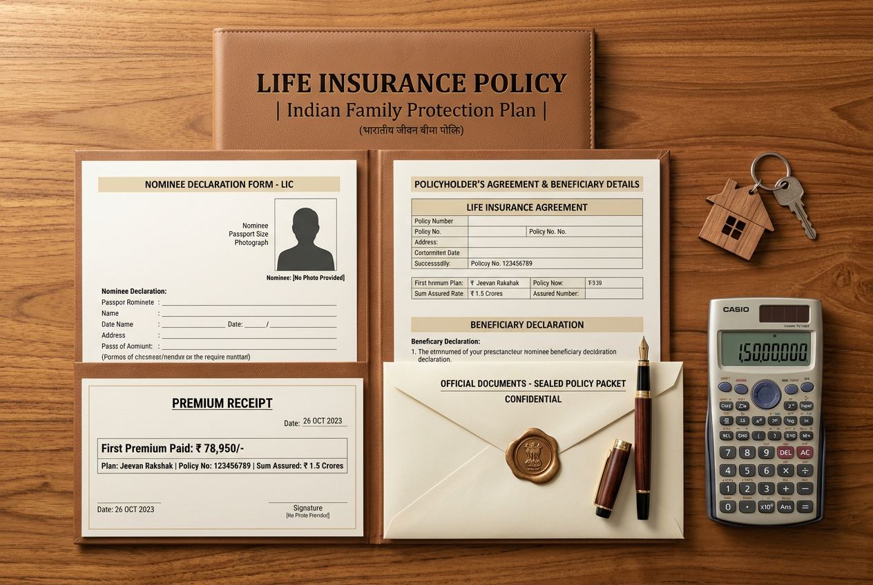 Life Insurance service in a Bengaluru home
